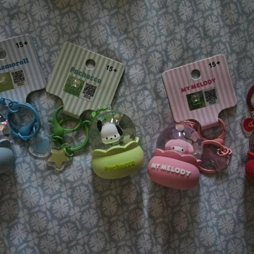 Sanrio Character Keychains Set